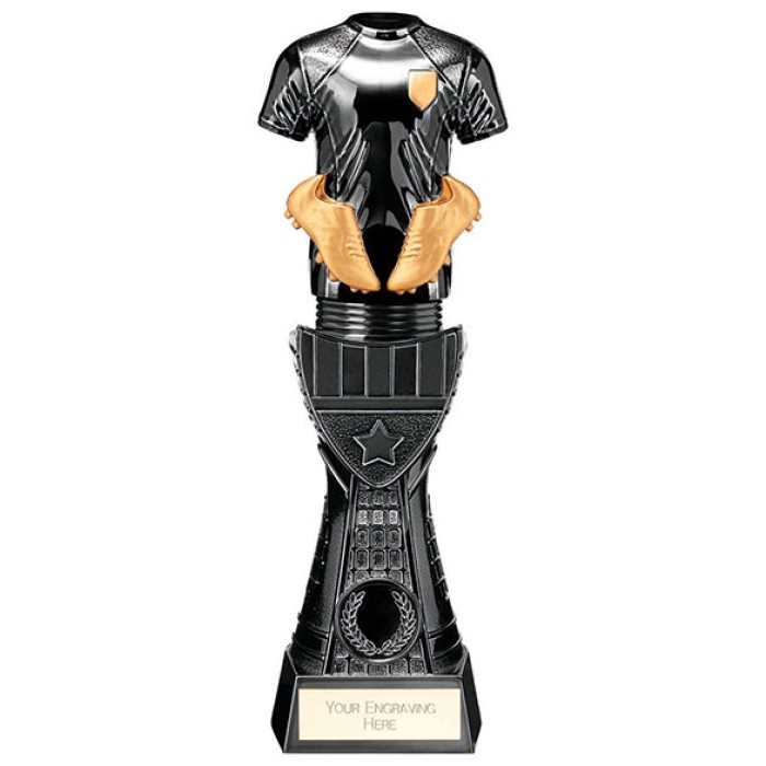BLACK VIPER STRIP TOWER RESIN TROPHY - 3 SIZES - 25.5CM - 32CM